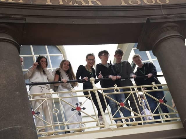 BLC Students at the Devonshire Dome in Buxton