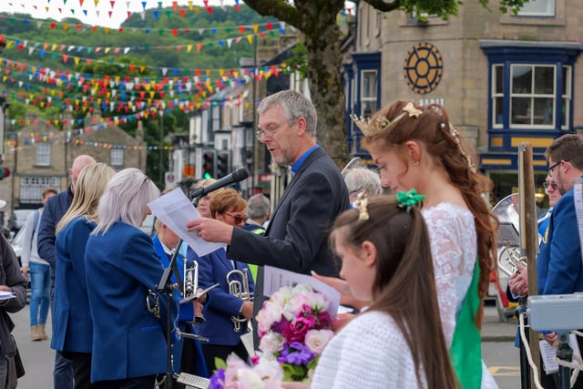 The whole of the town has been decked out for the wells dressing festival and the carnival too. Picture Roger Beverley