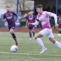 Tommy Elliott - winning goal against the Linnets.