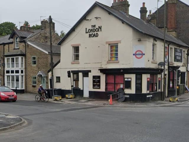 Historic former Buxton pub, the London Road Inn,  could become new House of Multiple Occupancy if plans are approved. Photo Google maps