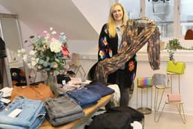 Rebecca Douglass of the Peakaboo Boutique will be closing the doors of her Buxton shop for the last time at the end of January due to low footfall. Photo Jason Chadwick