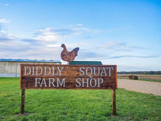 The Diddly Squat farm shop sells local produce from the farm and neighbouring local producers in the Cotswolds (Picture: Clarkson's farm)