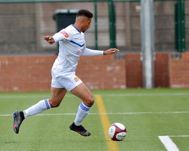 Steve Cunningham is confident the 3G pitch at Buxton will work in their favour.