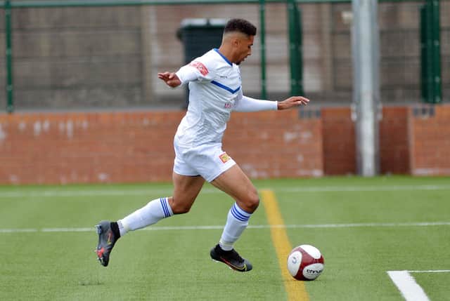 Steve Cunningham is confident the 3G pitch at Buxton will work in their favour.