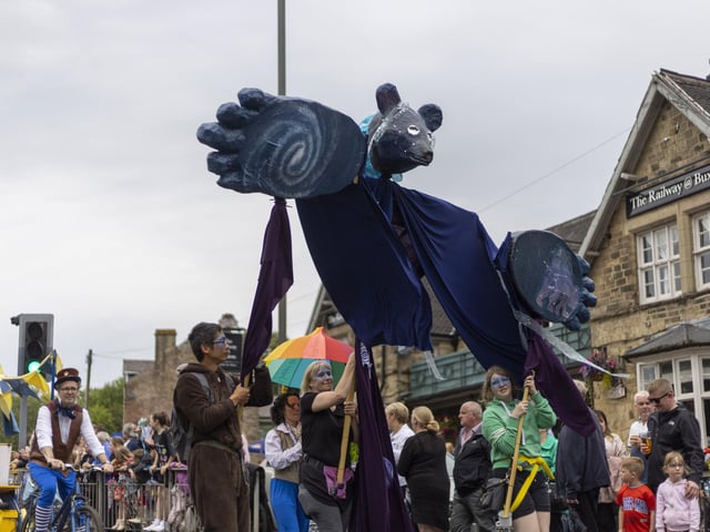 The Two Left Hands parade section