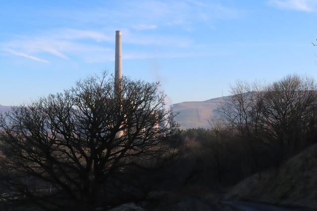 Irene Gilsenan has been out and about on a sunny day to take this striking photo near Hope Cement Works.