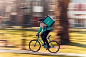 Deliveroo is looking for delivery drivers and riders ahead of its launch in Buxton next month. Photo - Mikael Buck / Deliveroo