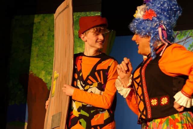 Will Clay as Ray and Peter Stubbington as Auntie Septic