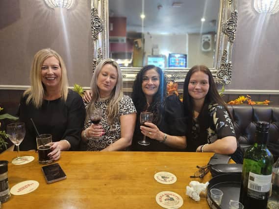 A girls' night out at the Pride of the Peaks in New Mills. Photo Pride of the Peaks