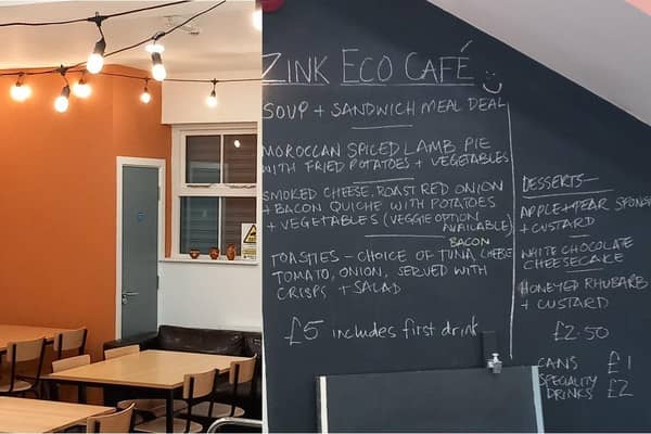 Eco-cafe at Zink HQ, Buxton