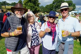 Ian and Fran Phillips and Paul and Elaine Smart.