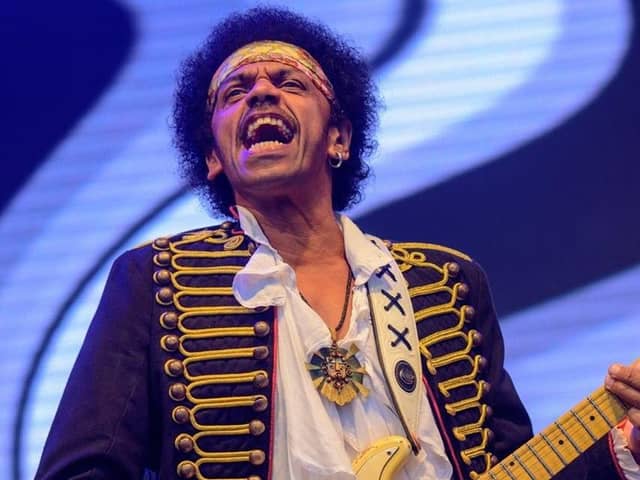 Are You Experienced will play the music of Jimi Hendrix at Winsterfest on Saturday, May 25, 2024.