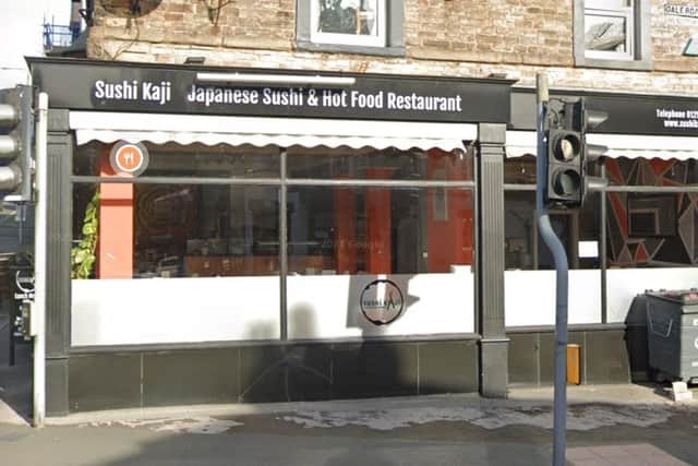 Sushi Kaji, at the junction of High Street and Dale Road, has been ordered to improve its food safety standards.
