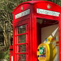 A stock photo of a defibrillator in Hayfield, High Peak.
