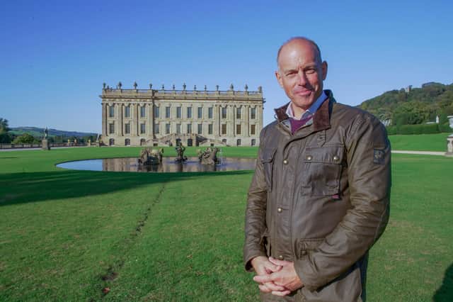 Phil Spencer, co-presenter of television's Location, Location, Location, is the new president of Chatsworth Country Fair (photo: Mayfly TV)