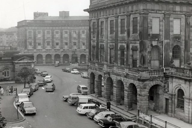St Anne's hotel in Buxton, seen in the early 1970s.