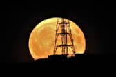 The supermoon will be visible tonight