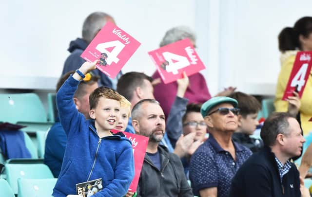 Fans will be back at Vitality Blast matches this summer. (Photo by Nathan Stirk/Getty Images)