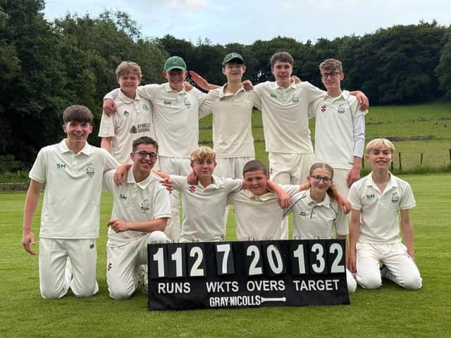 Under 15s win by 19 runs