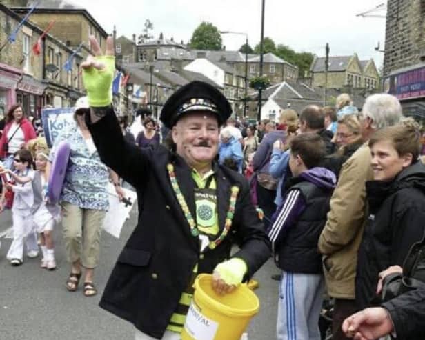 Tributes to Keith Baxter who was known as the carnival king. Photo submitted