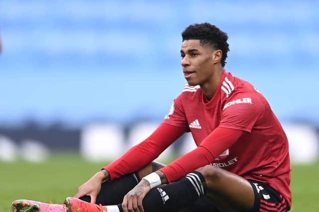 Footballer Marcus Rashford has called on health professionals to boost awareness of the Healthy Start scheme as figures show just half the families eligible for free food vouchers in the High Peak are claiming them