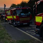 Emergency 999 fire calls increased in Derbyshire and Nottinghamshire during the heatwave.