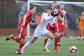 Tommy Elliot is likely miss the weekend's match with South Shields after his red card at Hyde.