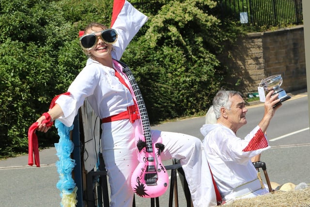 Elvis has entered the Buxton Carnival