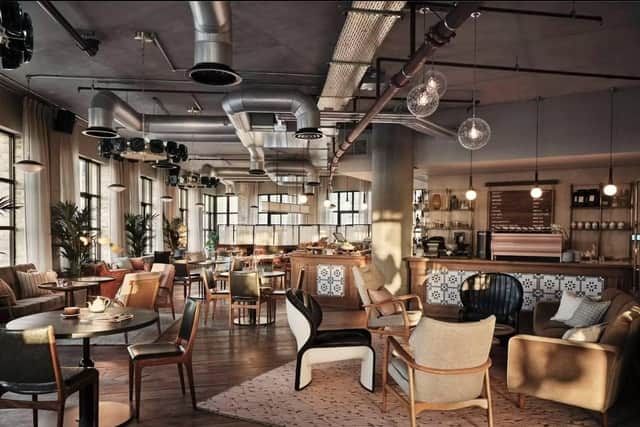 An artist impression of what the new co-working space at the former Buxton Museum and Art Gallery could look like if plans are approved. Photo submitted