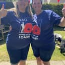 Helena Ashgate and Wendy Rains did a 15,000ft charity skydive for the Royal British Legion. Pic submitted
