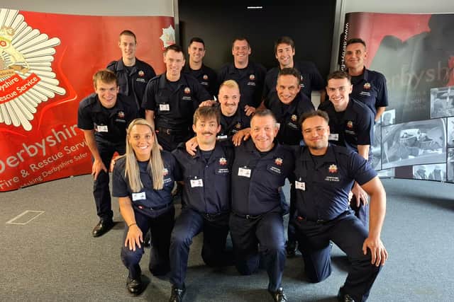Derbyshire Fire and Rescue Service has welcomed 15 new on-call firefighters to its ranks.
