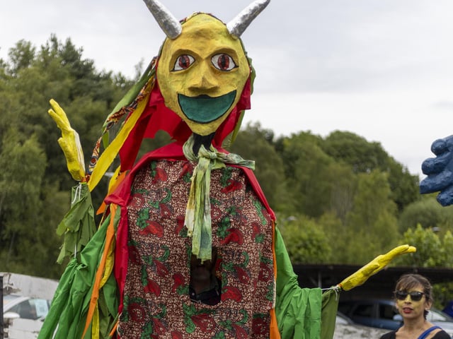 The Two Left Hands parade section