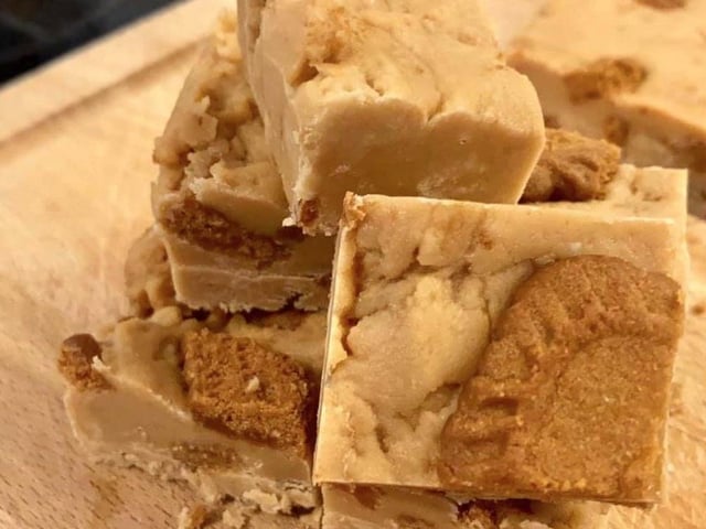 This mouth-watering Biscoff fudge got rave reviews among loved ones, Hanna Wilde told us.