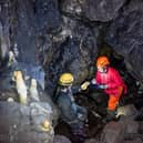 A chance to experience caving for free at Poole's Cavern. Photo Tracey Whitefoot