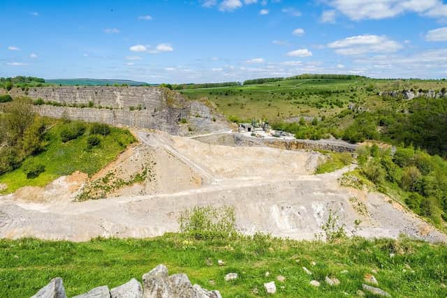 The Topley Pike quarry operators, near Buxton, are working with the Peak District National Park to restore a former waste area for nature.