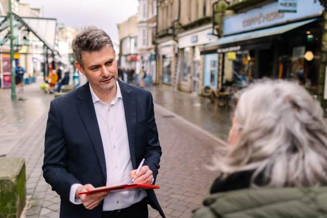 Jon Pearce, Labour's candidate to be High Peak's next MP