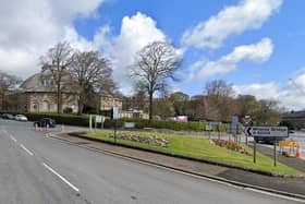 The A5004 Long Hill Road Which Runs Between Buxton And Whaley Bridge, Derbyshire