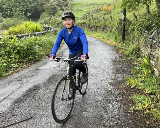 Jenny Gibson travelled light to complete the Trans Pennine Trail.