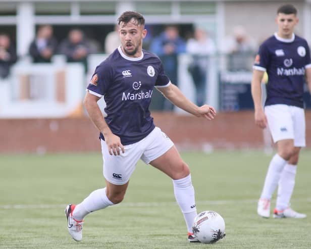 Diego De Girolamo - crucial brace at Scunthorpe on Saturday.