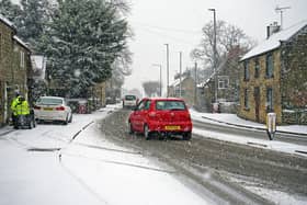 The exact time when snow and freezing temperatures are set to hit Derbyshire this week according to the Met Office.