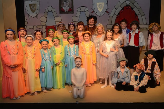 Partington Players panto had a colourful cast for Sleeping Beauty in 2013. Photo Jason Chadwick