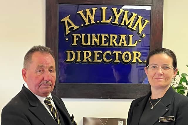 Tony Knowles and Chloe Lymn Rose