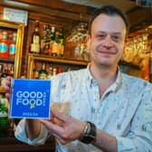The Gold Seal, which was handed to 1530 The Restaurant, is reserved for restaurants with consistently high customer ratings and votes over three years. Above is Manager Harry Griffiths with the award.