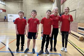 The five High Peak AC youngsters selected for Derbyshire duty.