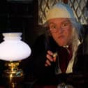 Andy Barrow plays Scrooge in Oddsocks' production of A Christmas Carol.