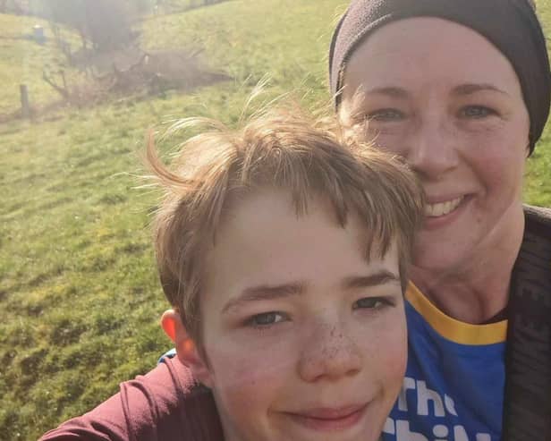 Oscar and Anna are committed to taking on a marathon across March and April.