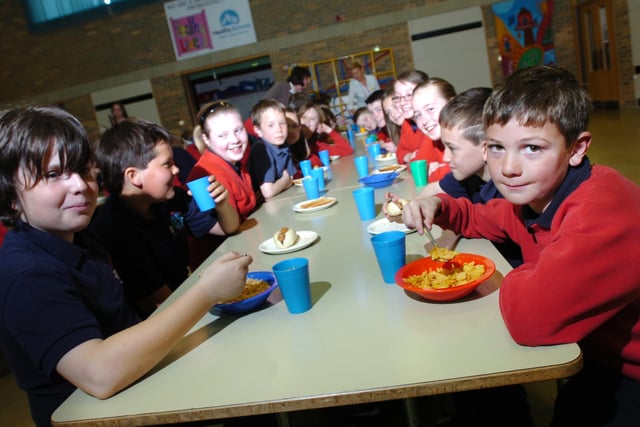 The breakfast club at Redby Primary School was pictured during SATS Week in 2010. Remember this?