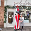 stiltwalker at Nicole Olivia Cake Design