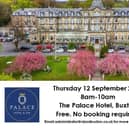 Business Networking Morning with Vision Buxton and Business Peak District at the Palace Hotel, Buxto