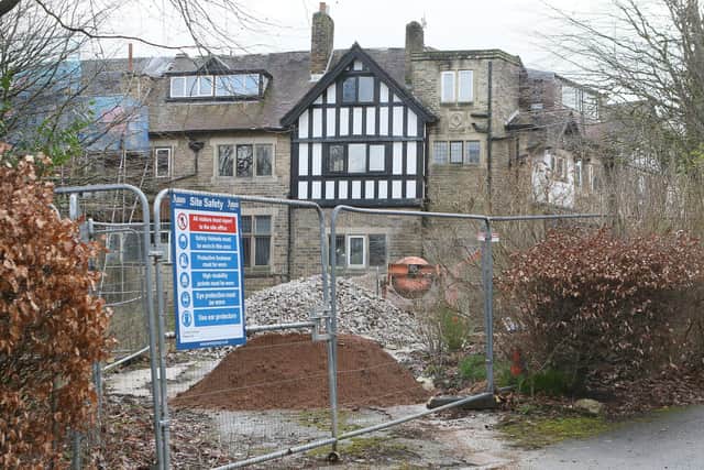 The former Alison Park Hotel on Buxton's Temple Road will now become luxury apartments and homes. Pic Jason Chadwick